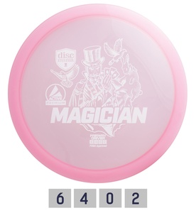 Discgolf Fairway Driver PREMIUM MAGICIAN 6/4/0/2 Pink